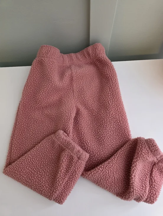 OshKosh B'gosh Pink 4t Sherpa Kids Matching Set Outfit Sweatshirt Pants - Picture 7 of 7